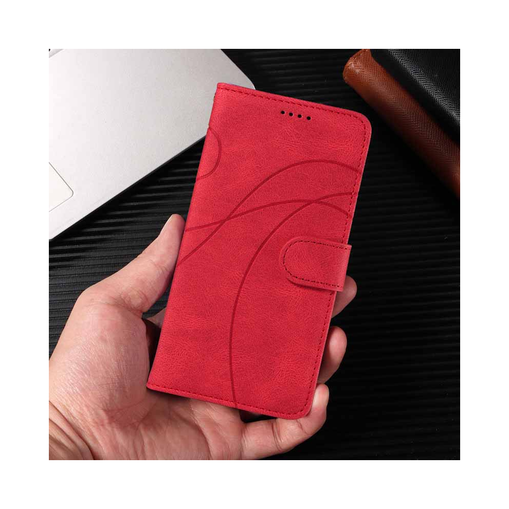 (H7-, Samsung A05) Wallet Case For Samsung A15 A25 A35 A55 5G Flip Le Red 967854607666