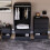 Vida Designs (Black) Denver 3 Piece Bedroom Set Chest Wardrobe Bedside 4