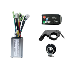 KT-15A Ebike Controller Kit 36V 48V 250W for Electric Bicycle Motor Conversion with LED880 Display Thumb Throttle