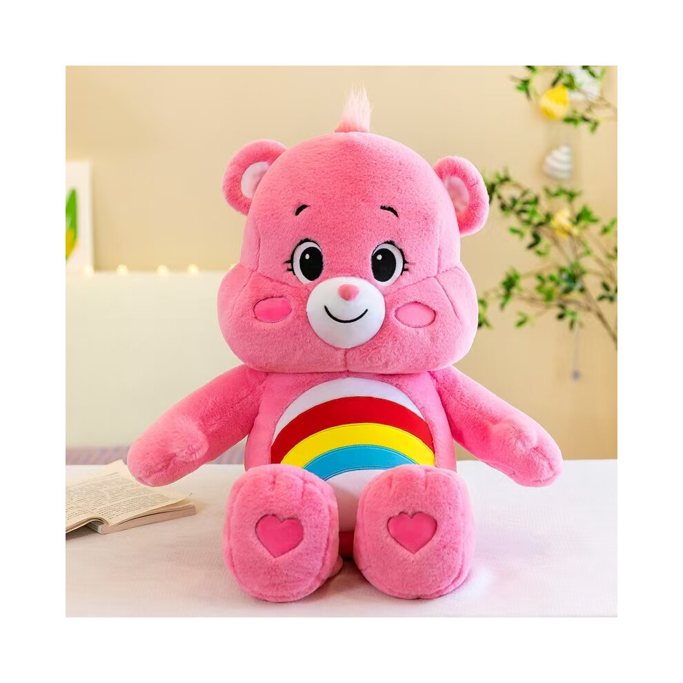 Photos - Other Toys Pink 38cm Bear Pillow Doll Rainbow Bear Doll Little Bear Plush Toy Cloth Doll M215465
