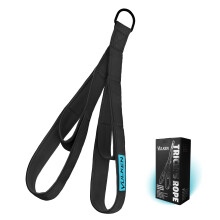 Vulken tricepskabelkabelbevestiging. 24 inch en 17 inch twee lengtes ingebouwd in ?n trekkoord. Triceps-verlengbanden Fitnessapparatuur. Home Workout