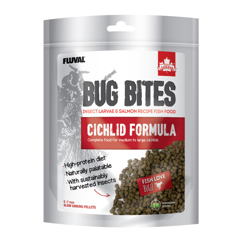 Fluval Fluval Bug Bites Cichlid Granules 450g