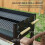 Outsunny Outsunny Charcoal BBQ Grill with Side Table, Storage Shelf and Wheels 5