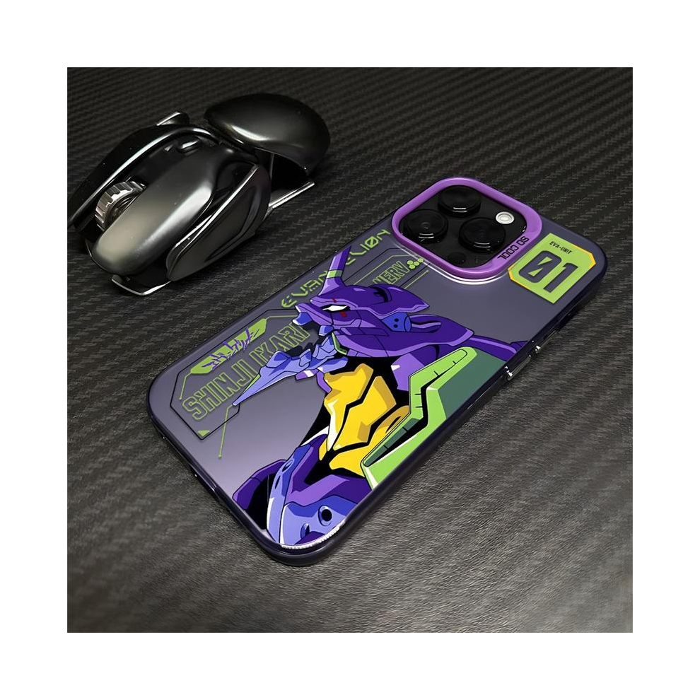 (S13179, Samsung S24FE) Cartoon Anime Ikari Shinji Fighter EVA-01 Phone Ca