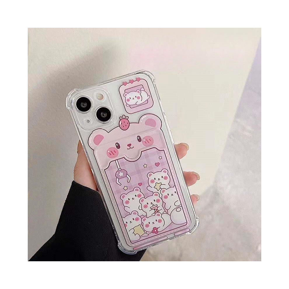 (S13984, Samsung S23) Cartoon Card Holder Slot Bag Phone Case For Samsun 967854635348