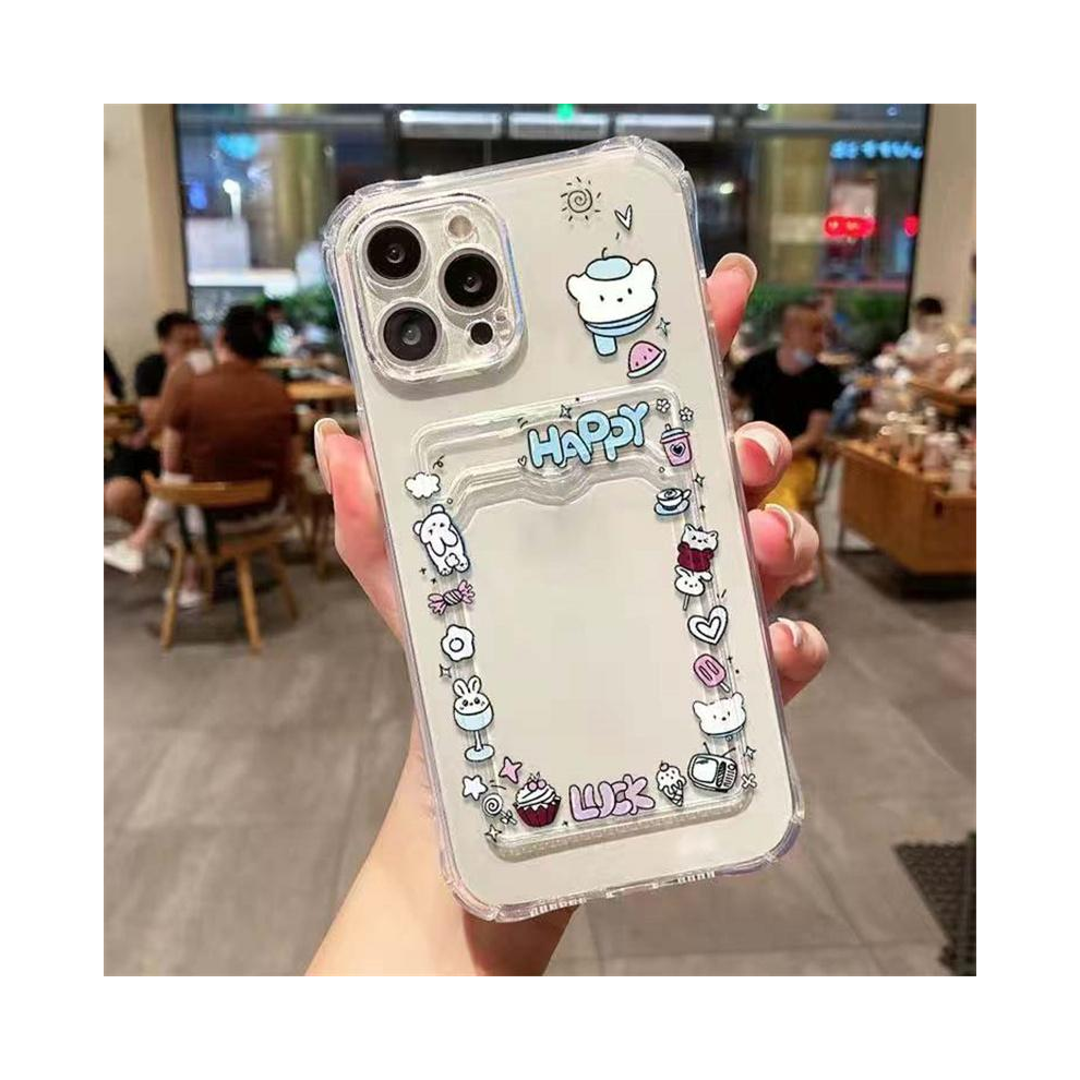 (S13989, Samsung S23 Plus) Cartoon Card Holder Slot Bag Phone Case For Samsun 967854635614