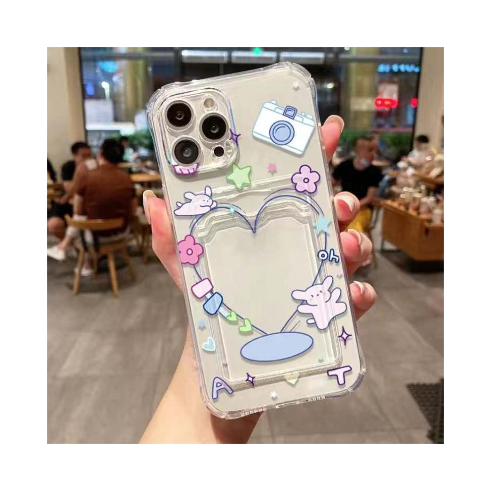 (S13991, Samsung S22 Plus) Cartoon Card Holder Slot Bag Phone Case For Samsun 967854636512