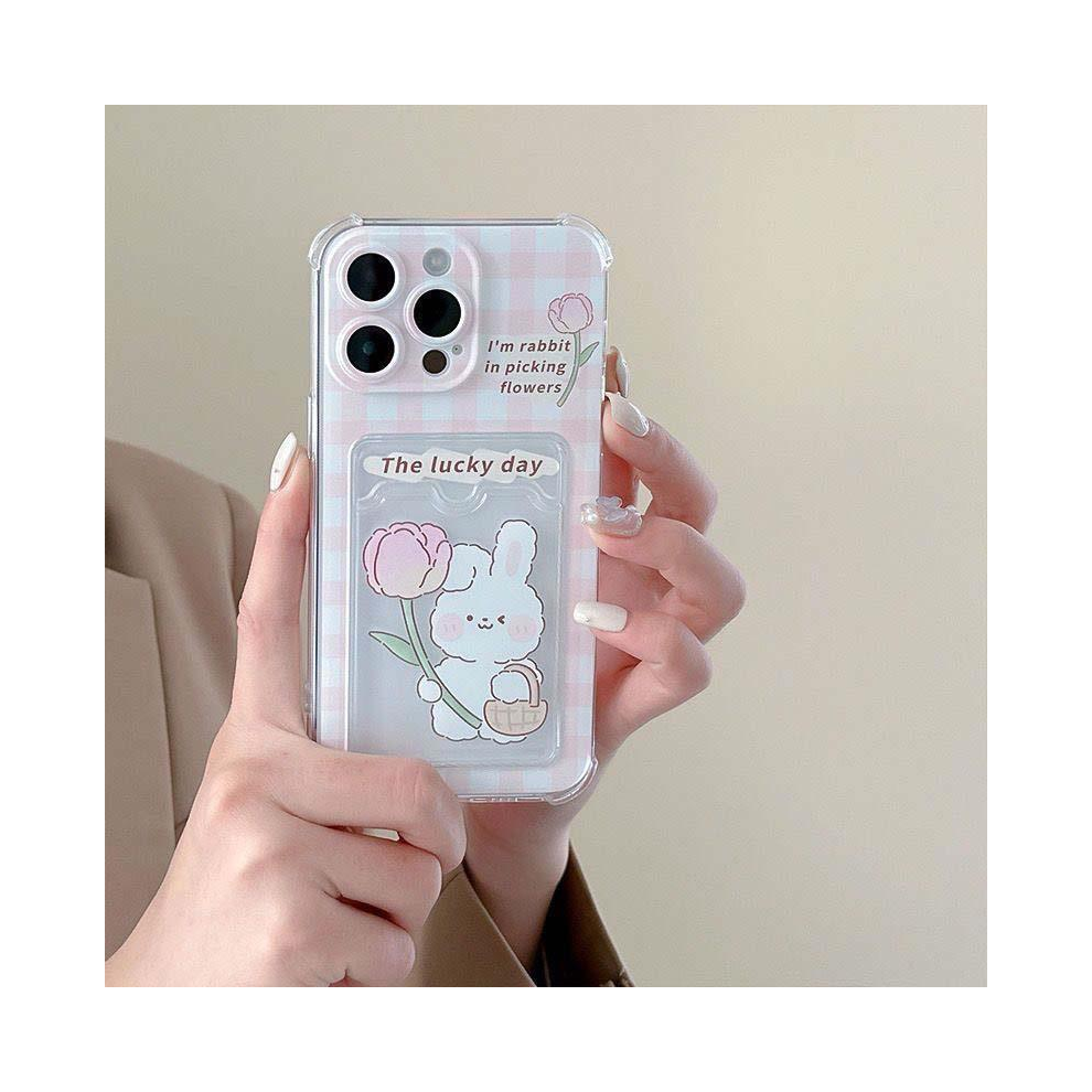 (S13982, Samsung S22 Ultra) Cartoon Card Holder Slot Bag Phone Case For Samsun 967854636581