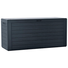 1 x Multipurpose 280L Outdoor Garden Furniture Storage Boxes With Lids