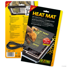 (8w - 20 x 15cm) Exo Terra Heat Mat 4w 8w 16w 24w Reptile Amphibian Vivarium Substrate Heater