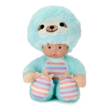 Madame Alexander 12"""" Peekaboos Sloth Light Skin Tone