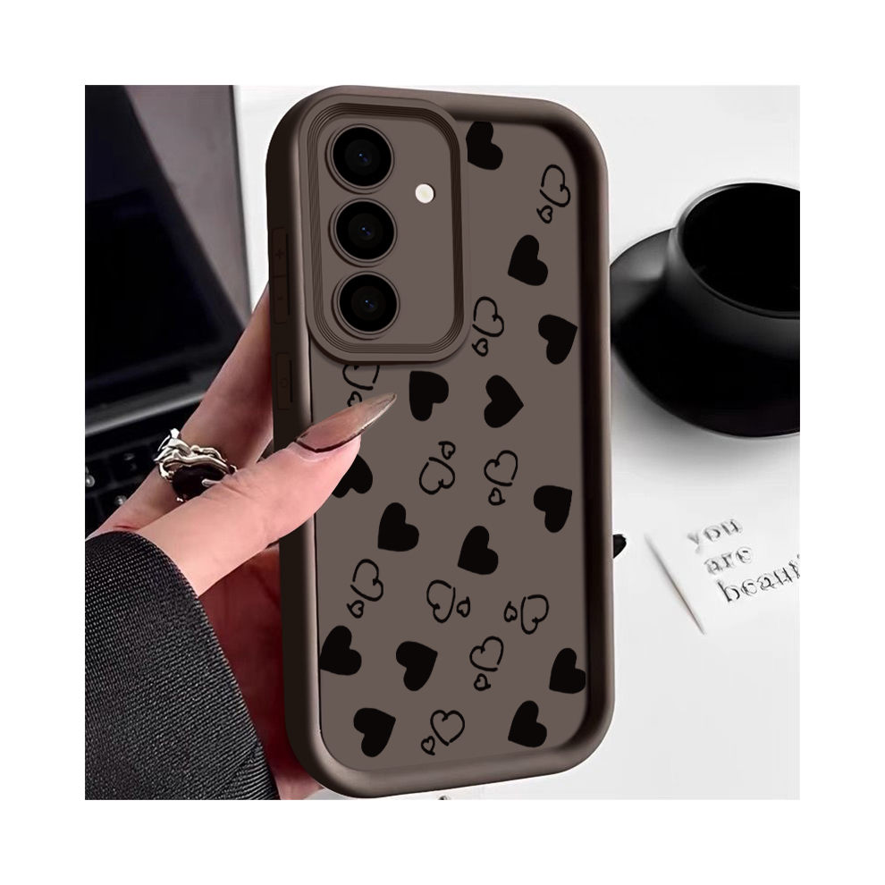 (2, For Samsung S24ultra) Simple Love Phone Case Suitable Samsung S24 S23 S2 967854674033