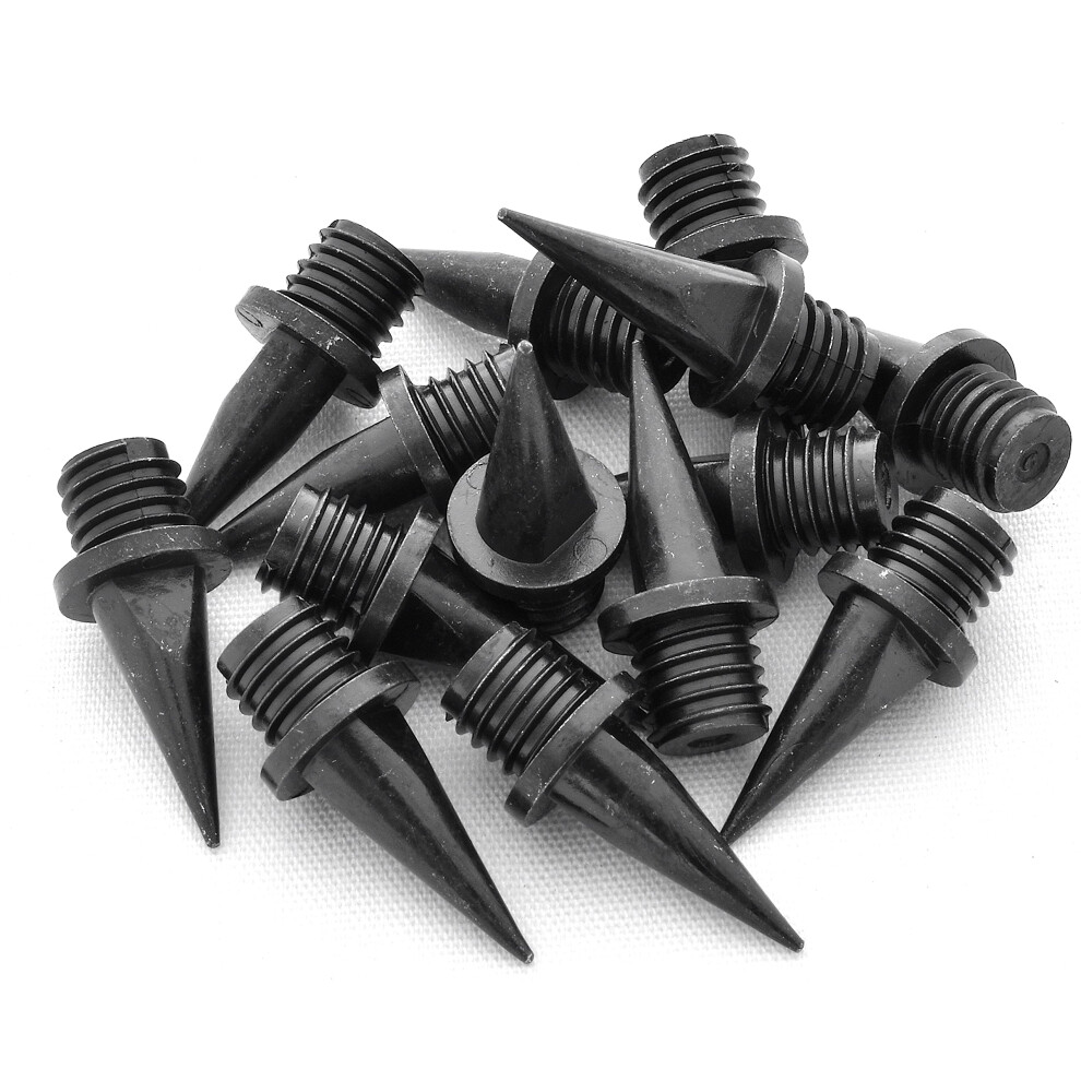 ecoSpikes Stainless Steel Track and Cross Country Spikes (1/2"""" Black  80x)-image-OPC-PFKMY6Y-NEW