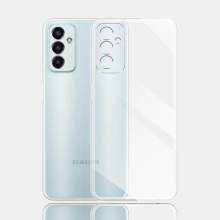 (Clear, For Samsung F13 4G) For Samsung Galaxy M13 Case Silicone Soft Transpar