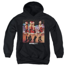Trevco Sportswear PAR888-YFTH-3 Mean Girls Christmas Youth Hooded Sweatshirt, Black - Large