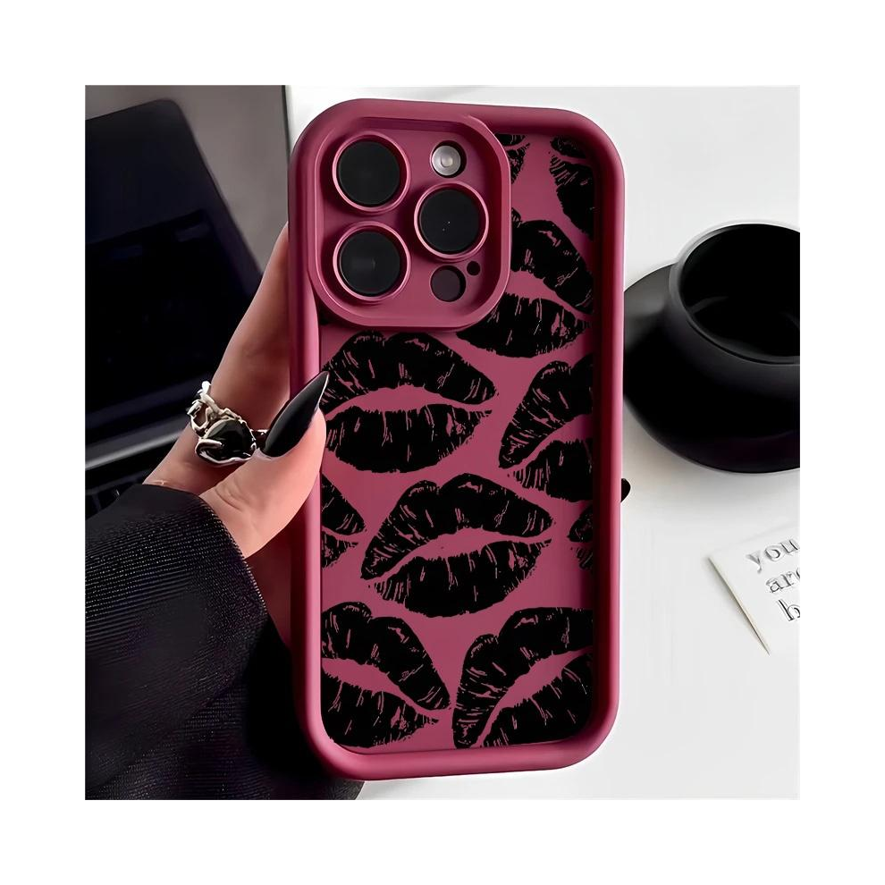 (S13175, Samsung A14 5G) Fashion Lip Printed Case For Samsung Galaxy A24 A0 967854682038