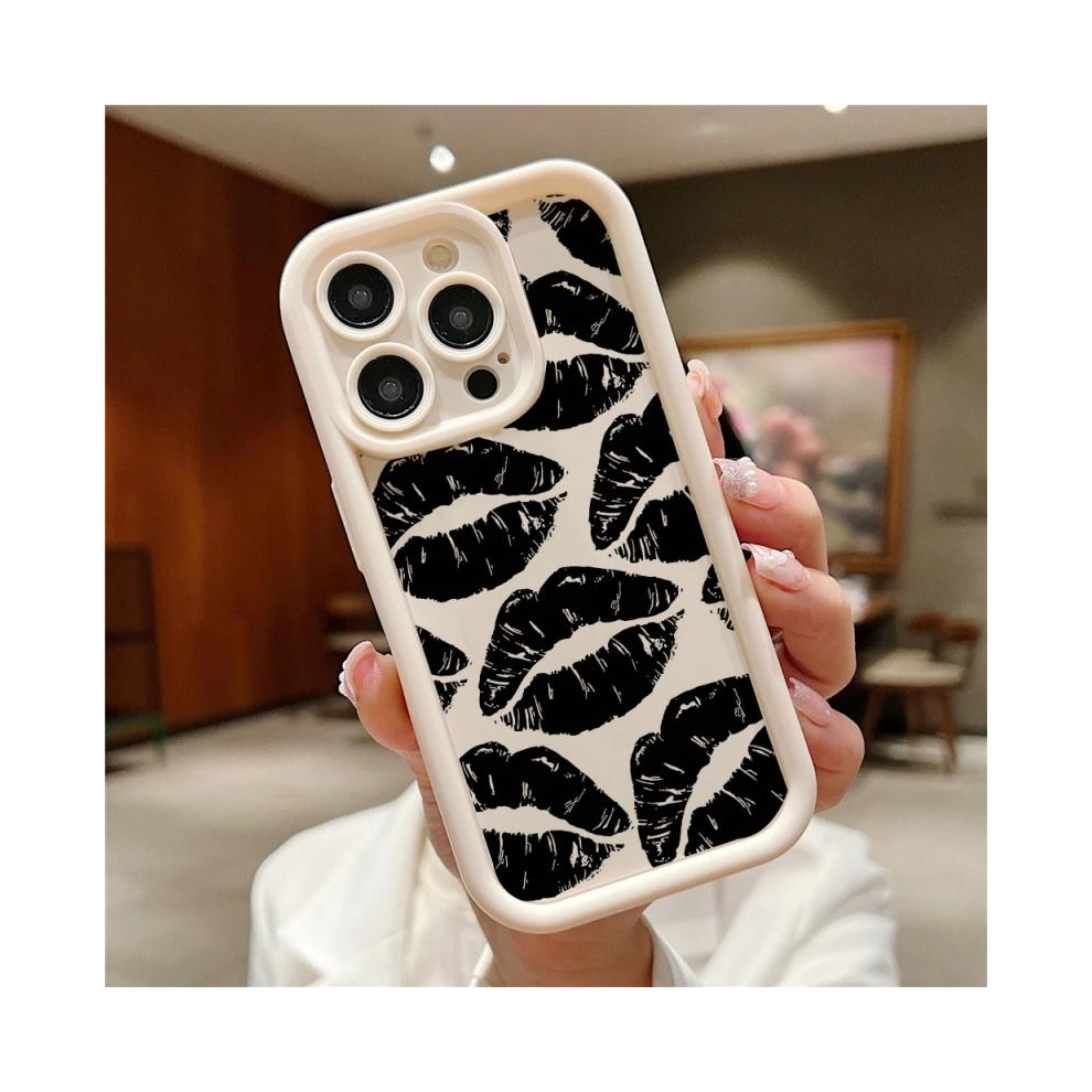 (S13173, Samsung A14 5G) Fashion Lip Printed Case For Samsung Galaxy A24 A0 967854682373