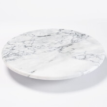 Jalz Jalz 12 '' Marble Lazy Susan Kitchen Drejebord