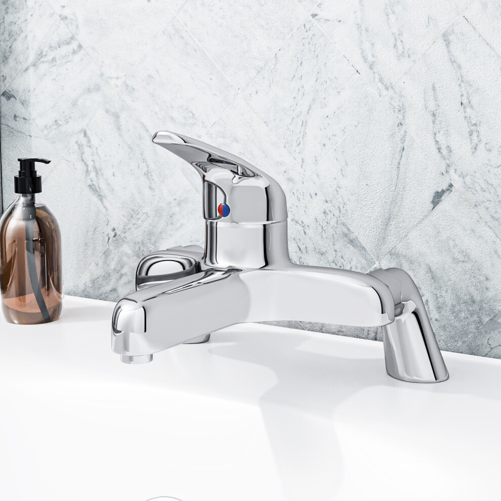 Studio Modern Bath Filler Tap Chrome