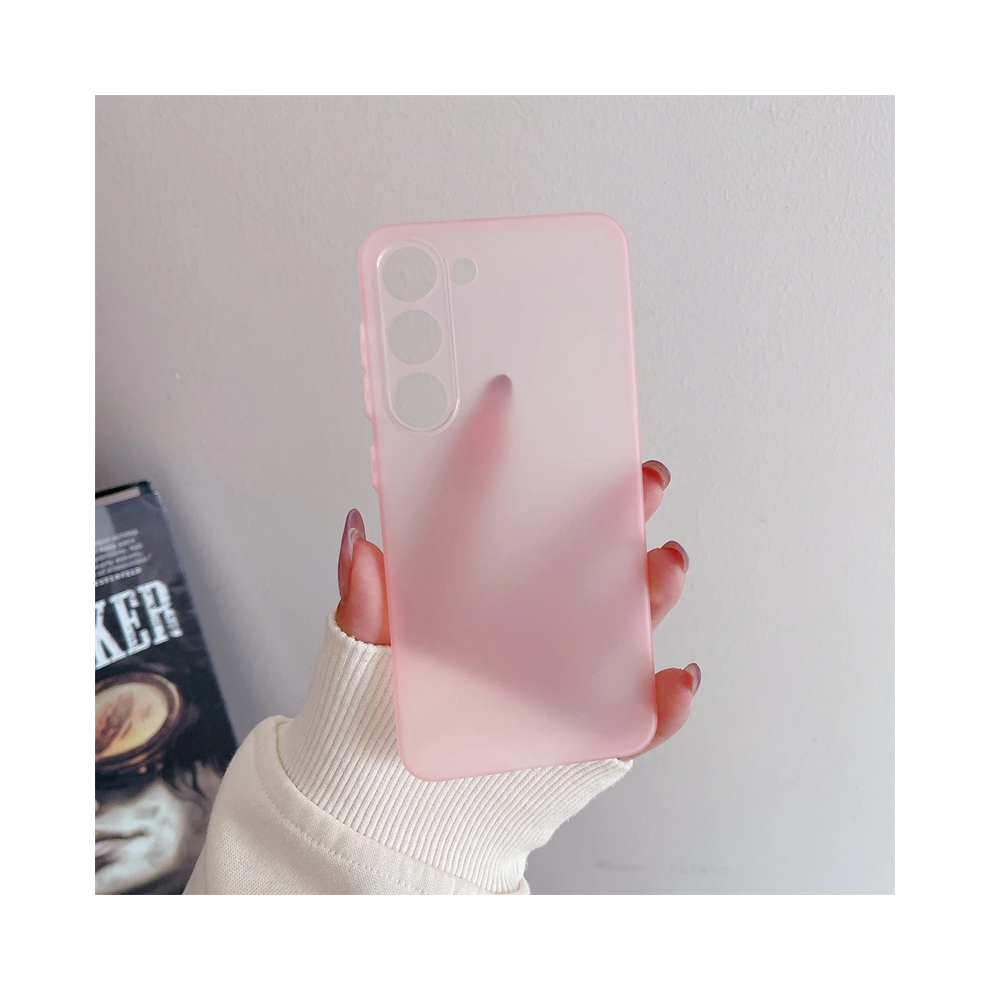 (, S21 Fe) Ultra Thin Matte Armor Translucent Case For Samsun Pink 967854705843