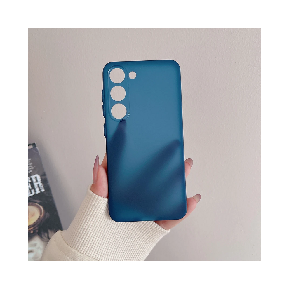 (, S21 Fe) Ultra Thin Matte Armor Translucent Case For Samsun Blue 967854705898