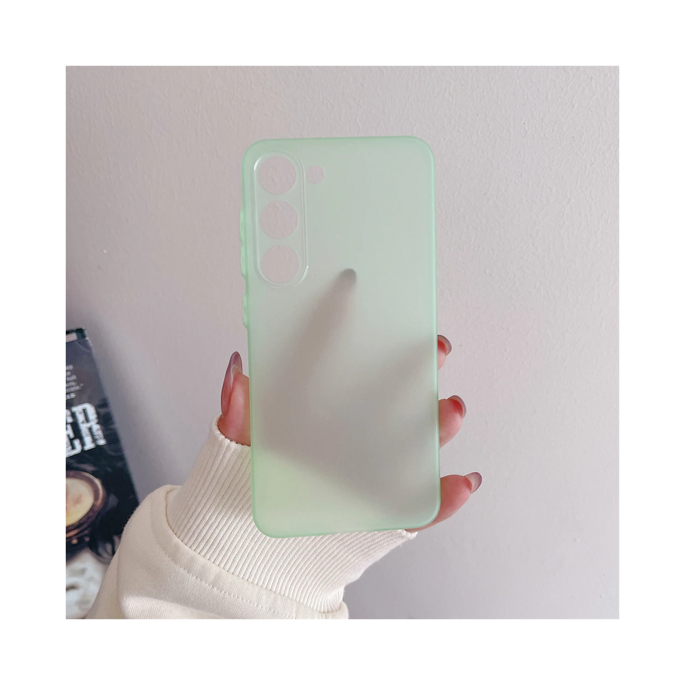(Light A14 5G) Ultra Thin Matte Armor Translucent Case For Samsun Green 967854706840