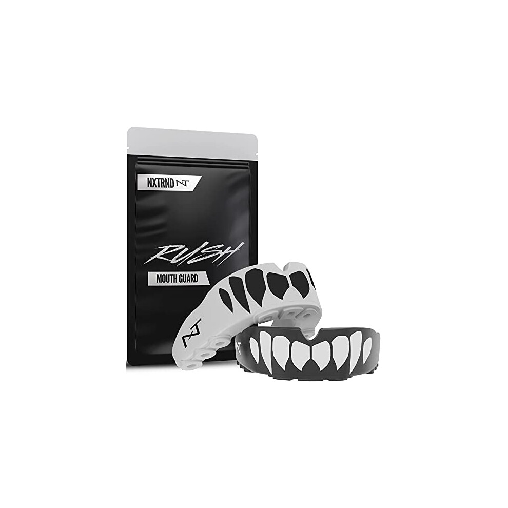 Lot de 2 prot   ge-dents Nxtrnd Rush pour le sport, pour la boxe, le jiu-jitsu, le MMA, la lutte, le football, la crosse et tous les sports. Convie