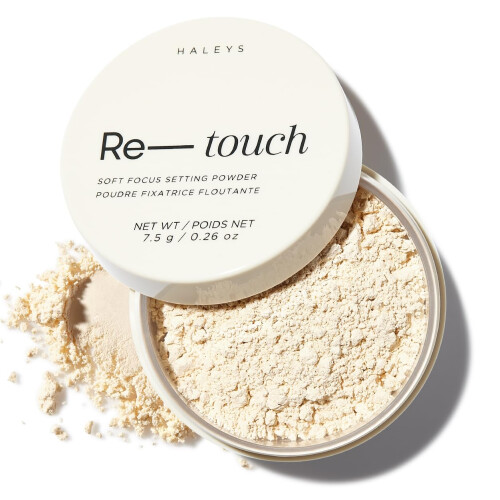 HALEYS Re-touch Πούδρα Σταθεροποίησης VEGAN + ΧΩΡΙΣ ΠΛΑΝΗ, Ελαφριά, Μη Συσσωρευμένη