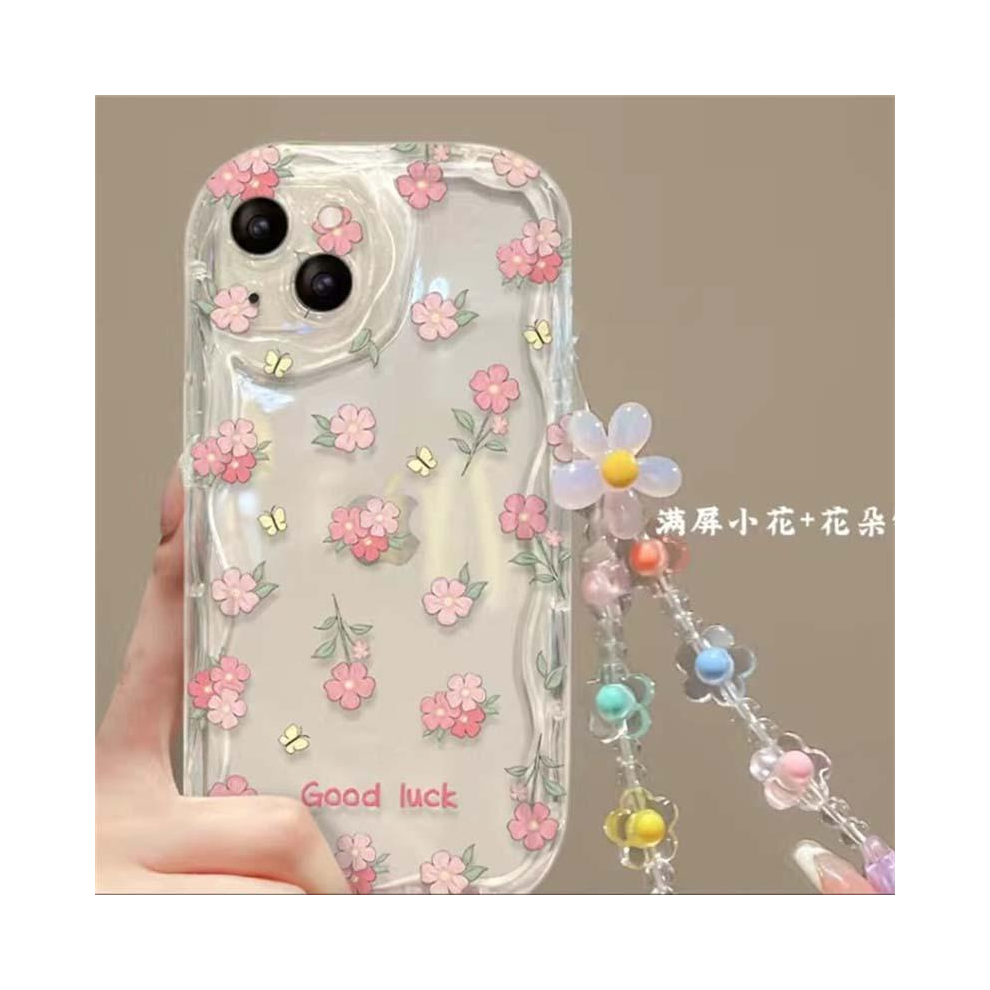 (S12038, Samsung A54 5G) 3D Flower Chain Lanyard Case For Samsung Galaxy S2 967854711042