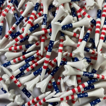 2-3/4"""" Pride Performance Golf plk Stars and Stripes 100 Count