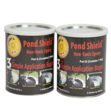 Pond Armor SKU-CBROWN-GAL Schokoladenbraunes Teichschutzset, 1,5 Gallonen, ungiftige Epoxidbeschichtung