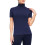 Dame Turtle Neck Toppe til Layering Navy Blue X-Large 3