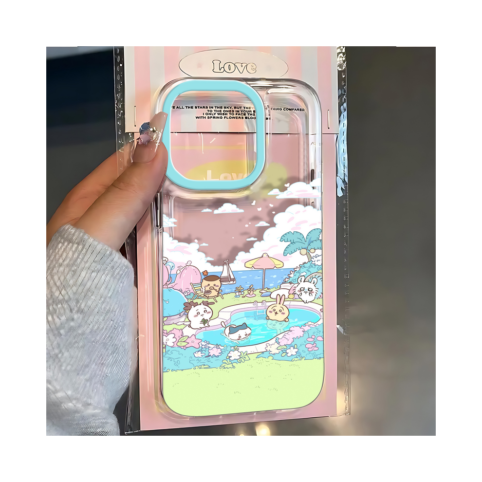 (Ttk-216Tk24915406, Samsung S21 5G) Japan Comics Cute Chiikawas Clear Space Phone Case 967854748284