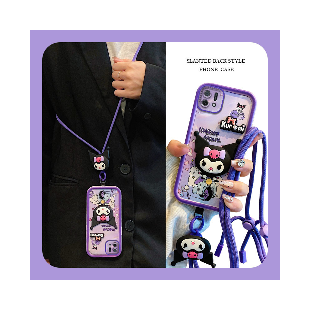 (Kuromi, Galaxy A13 (5G)) Crossbody Phone Case For Samsung Galaxy A02s A03s 967854770612