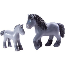 Set pa????d??? HABA Little Friends ??a ?a?? ?a? ???? - Cassandra Horse and Cleo Foal ?e ???t??? p?ast???? f?????e? ???? f???a?