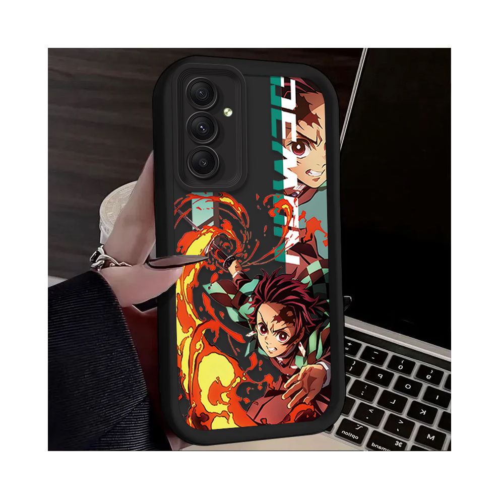 (8, For Galaxy A53 5G) Anime Cartoon Demon Slayer Phone Case For Samsung 967854804072