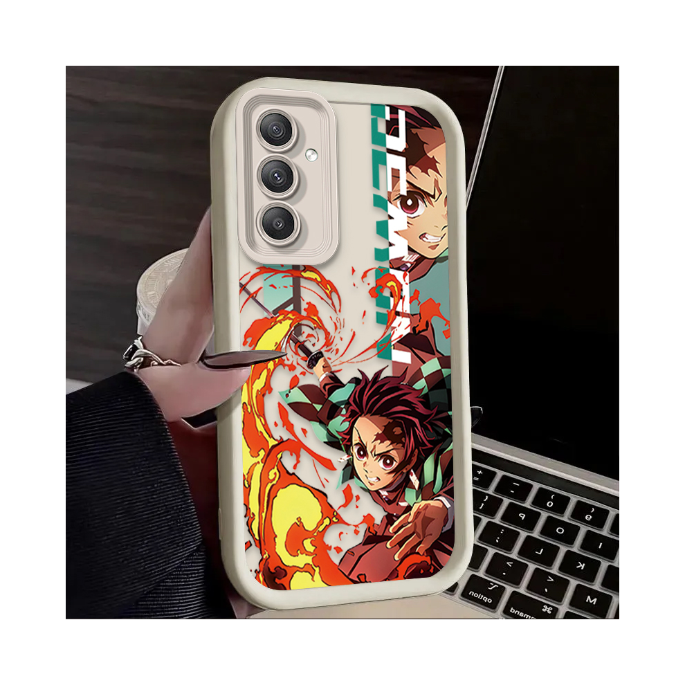 (7, For Galaxy A53 5G) Anime Cartoon Demon Slayer Phone Case For Samsung 967854804232