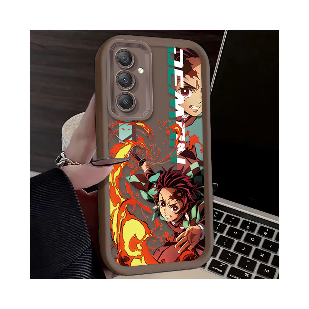 (5, For Galaxy A55 5G) Anime Cartoon Demon Slayer Phone Case For Samsung 967854804331