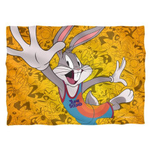 Trevco WBM1662-PLO1-20x28 20 x 28 in. Space Jam 2 & Bugs Jumping-Pillow Case, White
