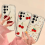 (White, S21 Plus) Cartoon Red Cherry Graphic Clear Case For Samsung 3