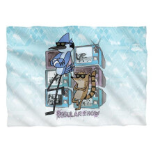 Trevco CN388-PLO1-0 20 x 28 in. Regular Show & TV Too Cool-Pillow Case, White - One Size