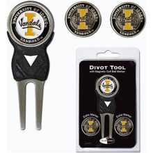 Team Golf 46445 Idaho Divot Tool Pack with 3 Golf Ball Markers - Multi Team Colors, One Size