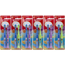 Colgate Ocean Explorer Extra Soft Barnborste för Barn, 2-pack (6-pack) Totalt 12 Borstar