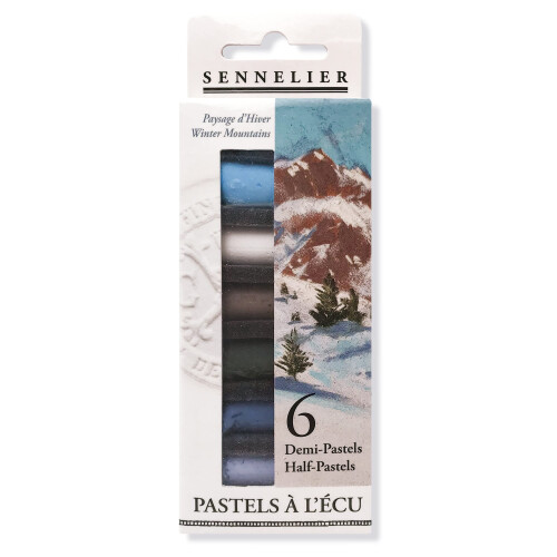 Sennelier Extra-Soft Halbpastell 6er-Set Winter 1