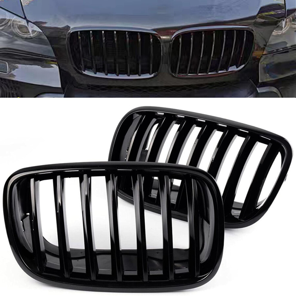 Billdio Front Grille For 2007-2014 Bmw X5 E70 X6 E71 677998387620