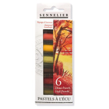 Sennelier Extra-Soft Half Pastel 6 Stick Set Set van 6 Herfst