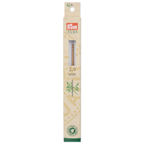 Prym Prym 6  2.5mm Bamboo Crochet Hook  One Size  Beige
