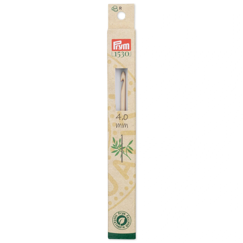 Prym 6 Bamboo Crochet Hook  4mm