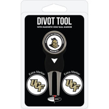 Team Golf 55245 Central Florida Divot Tool Pack with 3 Golf Ball Markers - Multi Team Colors, One Size