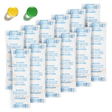 Absorbking Silica Gel Packs - 50 Pcs 5 Gram Moisture Absorbers Silica Gel Desiccant Packs for Storage Silica Gel Packets Food Grade Orange to Green